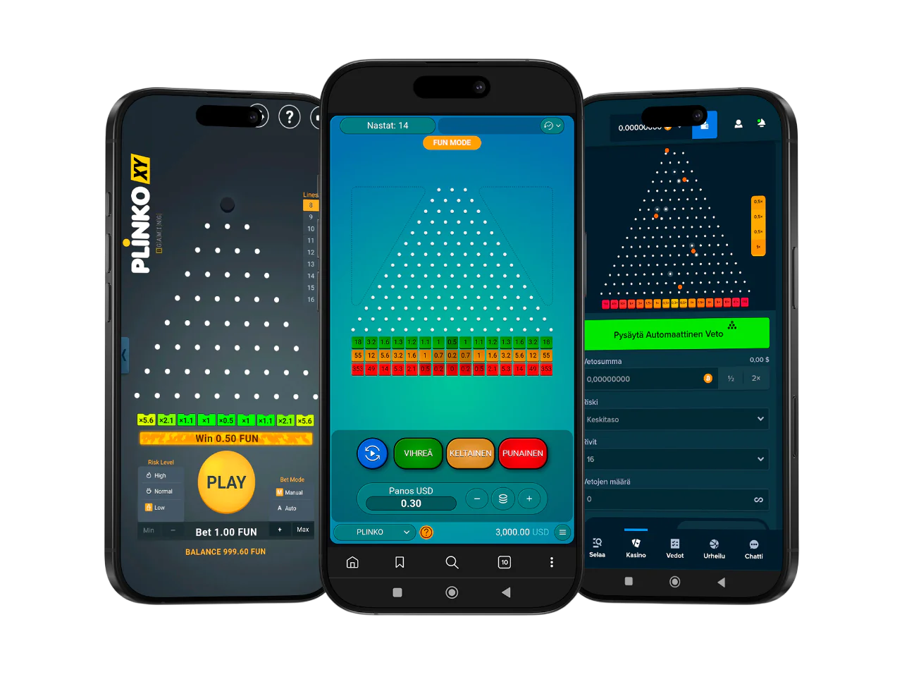 Yleiskatsaus Plinko-pelin eri muunnelmiin