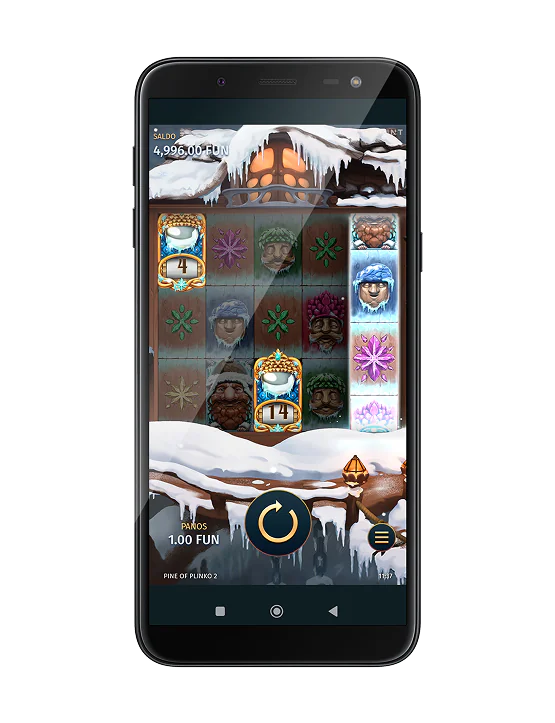 Aloita pelaaminen painamalla isoa nuolipainiketta, vaihe 7