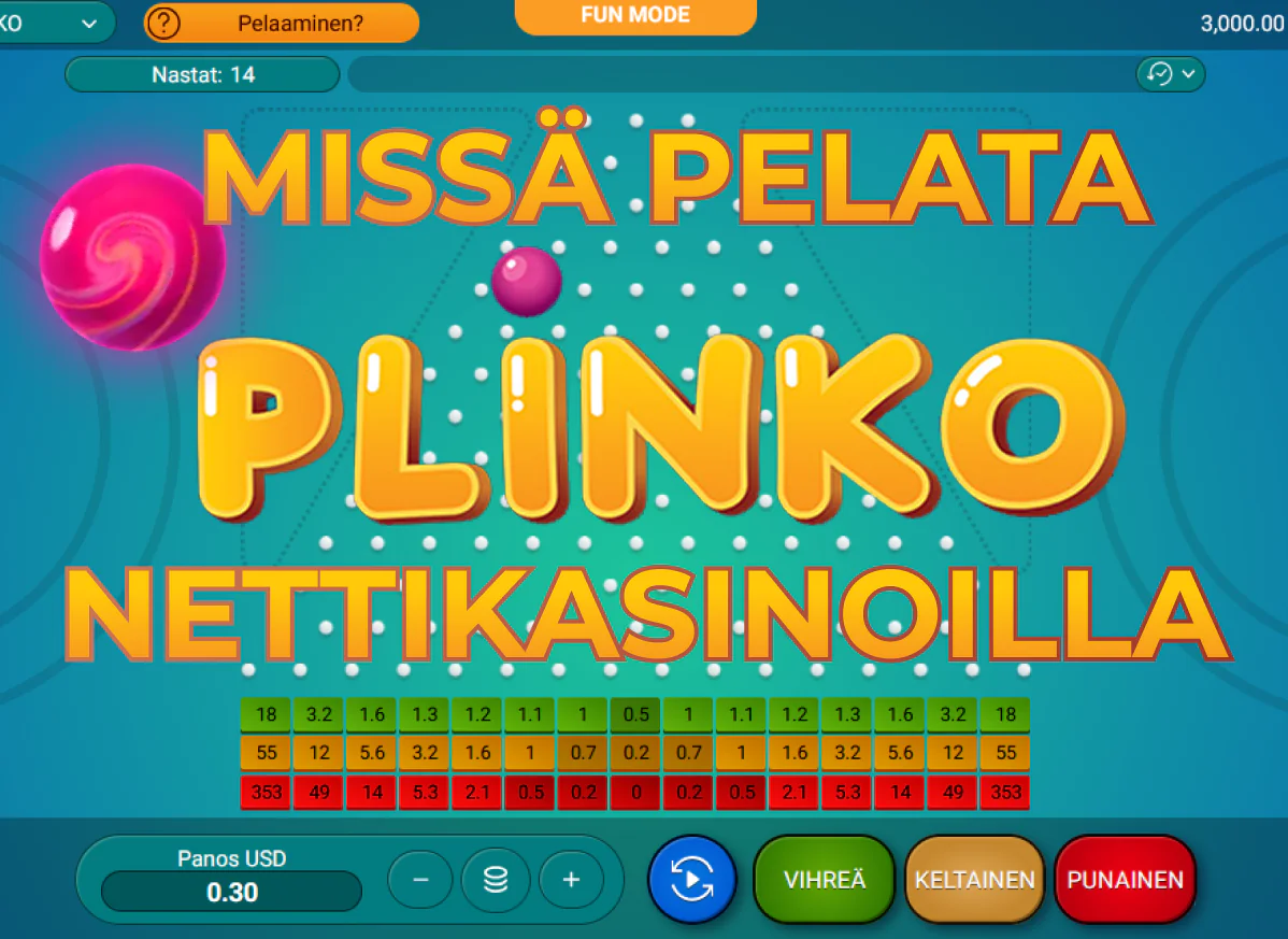Missä pelata Plinkoa netissä – parhaat kasinot ja bonukset Suomessa